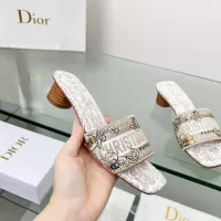 Cheap Christian Dior Slippers For Women #1289526 Replica Wholesale [$85.00 USD] [ITEM#1289526] on Replica Christian Dior Slippers