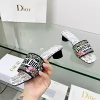 Cheap Christian Dior Slippers For Women #1289528 Replica Wholesale [$85.00 USD] [ITEM#1289528] on Replica Christian Dior Slippers