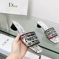 Cheap Christian Dior Slippers For Women #1289528 Replica Wholesale [$85.00 USD] [ITEM#1289528] on Replica Christian Dior Slippers