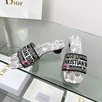 Cheap Christian Dior Slippers For Women #1289528 Replica Wholesale [$85.00 USD] [ITEM#1289528] on Replica Christian Dior Slippers