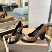 Cheap Burberry High-Heeled Shoes For Women #1289530 Replica Wholesale [$125.00 USD] [ITEM#1289530] on Replica Burberry High-Heeled Shoes