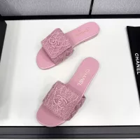 Cheap Chanel Slippers For Women #1289552 Replica Wholesale [$102.00 USD] [ITEM#1289552] on Replica Chanel Slippers