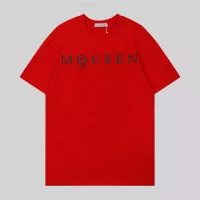 Cheap Alexander McQueen T-shirts Short Sleeved For Unisex #1289693 Replica Wholesale [$32.00 USD] [ITEM#1289693] on Replica Alexander McQueen T-shirts