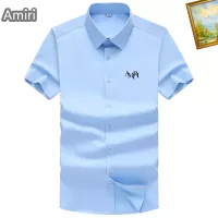 Cheap Amiri Shirts Short Sleeved For Men #1289784 Replica Wholesale [$38.00 USD] [ITEM#1289784] on Replica Amiri Shirts