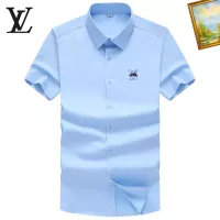 Cheap Louis Vuitton LV Shirts Short Sleeved For Men #1289823 Replica Wholesale [$38.00 USD] [ITEM#1289823] on Replica Louis Vuitton LV Shirts