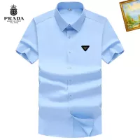 Cheap Prada Shirts Short Sleeved For Men #1289827 Replica Wholesale [$38.00 USD] [ITEM#1289827] on Replica Prada Shirts