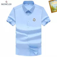 Cheap Moncler Shirts Short Sleeved For Men #1289843 Replica Wholesale [$38.00 USD] [ITEM#1289843] on Replica Moncler Shirts