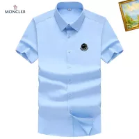 Cheap Moncler Shirts Short Sleeved For Men #1289848 Replica Wholesale [$38.00 USD] [ITEM#1289848] on Replica Moncler Shirts