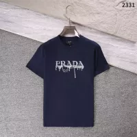 Cheap Prada T-Shirts Short Sleeved For Men #1289899 Replica Wholesale [$32.00 USD] [ITEM#1289899] on Replica Prada T-Shirts