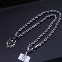 Cheap Chrome Hearts Necklaces #1290021 Replica Wholesale [$45.00 USD] [ITEM#1290021] on Replica Chrome Hearts Necklaces