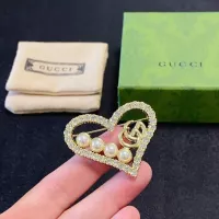 Cheap Gucci Brooches For Women #1290128 Replica Wholesale [$25.00 USD] [ITEM#1290128] on Replica Gucci Brooches