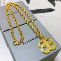 Cheap Balenciaga Necklaces #1290189 Replica Wholesale [$56.00 USD] [ITEM#1290189] on Replica Balenciaga Necklaces