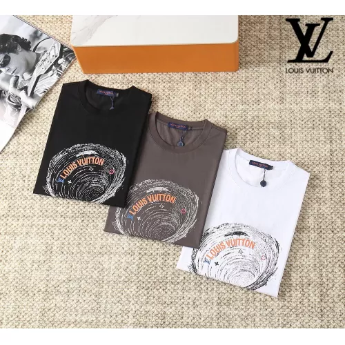 Cheap Louis Vuitton LV T-Shirts Short Sleeved For Men #1290280 Replica Wholesale [$38.00 USD] [ITEM#1290280] on Replica Louis Vuitton LV T-Shirts