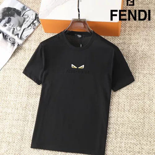 Fendi T-Shirts Short Sleeved For Men #1290301