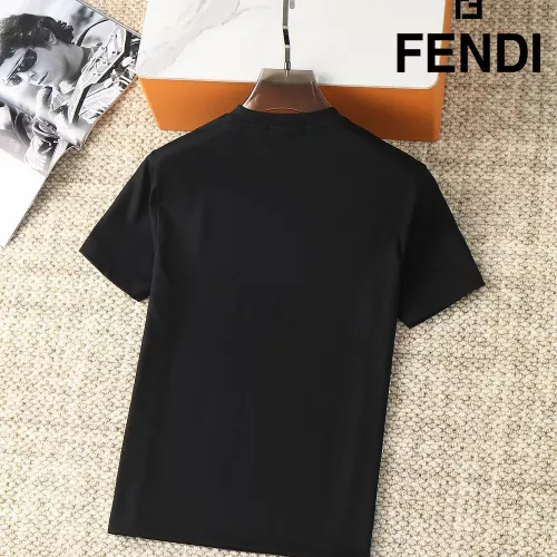 Cheap Fendi T-Shirts Short Sleeved For Men #1290301 Replica Wholesale [$38.00 USD] [ITEM#1290301] on Replica Fendi T-Shirts