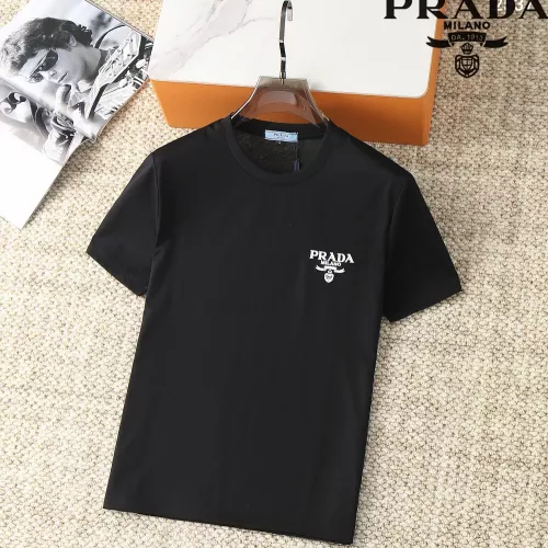 Prada T-Shirts Short Sleeved For Men #1290305