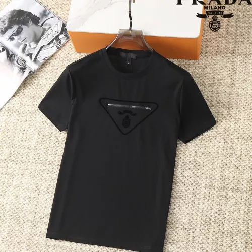 Prada T-Shirts Short Sleeved For Men #1290313