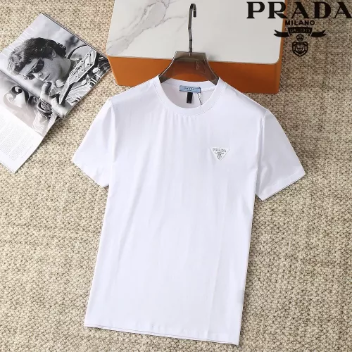 Cheap Prada T-Shirts Short Sleeved For Men #1290314 Replica Wholesale [$38.00 USD] [ITEM#1290314] on Replica Prada T-Shirts