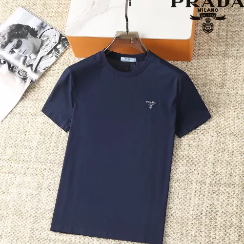 Cheap Prada T-Shirts Short Sleeved For Men #1290315 Replica Wholesale [$38.00 USD] [ITEM#1290315] on Replica Prada T-Shirts