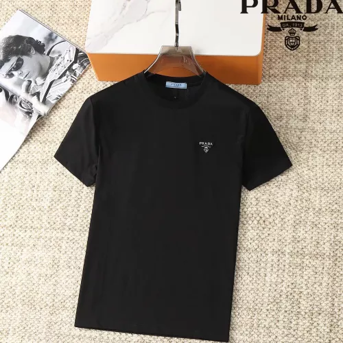 Prada T-Shirts Short Sleeved For Men #1290316