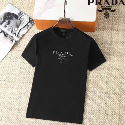 Cheap Prada T-Shirts Short Sleeved For Men #1290319 Replica Wholesale [$38.00 USD] [ITEM#1290319] on Replica Prada T-Shirts