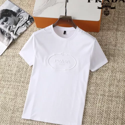 Prada T-Shirts Short Sleeved For Men #1290320