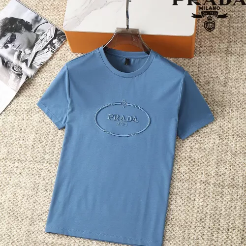 Prada T-Shirts Short Sleeved For Men #1290321