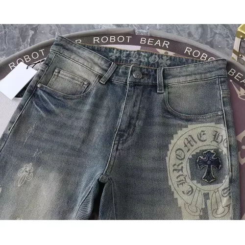 Cheap Chrome Hearts Jeans For Men #1290369 Replica Wholesale [$48.00 USD] [ITEM#1290369] on Replica Chrome Hearts Jeans