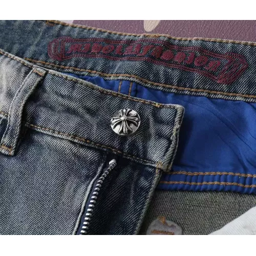 Cheap Chrome Hearts Jeans For Men #1290370 Replica Wholesale [$48.00 USD] [ITEM#1290370] on Replica Chrome Hearts Jeans