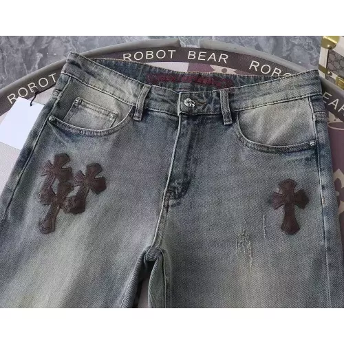 Cheap Chrome Hearts Jeans For Men #1290370 Replica Wholesale [$48.00 USD] [ITEM#1290370] on Replica Chrome Hearts Jeans