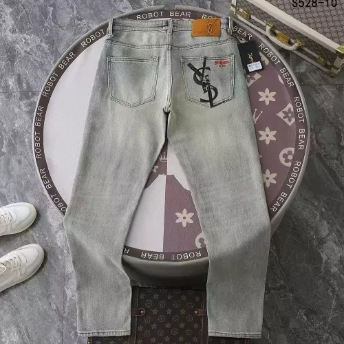 Cheap Yves Saint Laurent YSL Jeans For Men #1290373 Replica Wholesale [$48.00 USD] [ITEM#1290373] on Replica Yves Saint Laurent YSL Jeans