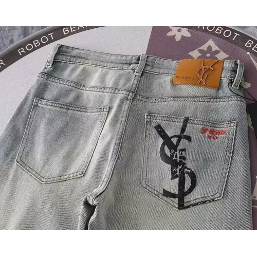 Cheap Yves Saint Laurent YSL Jeans For Men #1290373 Replica Wholesale [$48.00 USD] [ITEM#1290373] on Replica Yves Saint Laurent YSL Jeans