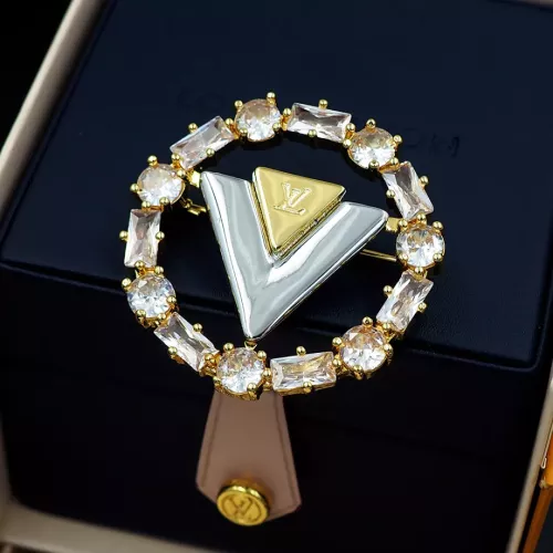 Cheap Louis Vuitton LV Brooches For Women #1290443 Replica Wholesale [$27.00 USD] [ITEM#1290443] on Replica Louis Vuitton LV Brooches