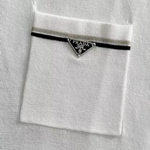 Cheap Prada T-Shirts Short Sleeved For Men #1290574 Replica Wholesale [$56.00 USD] [ITEM#1290574] on Replica Prada T-Shirts