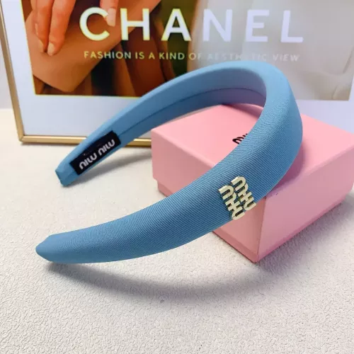 Cheap MIU MIU Headband For Women #1290932 Replica Wholesale [$27.00 USD] [ITEM#1290932] on Replica MIU MIU Headband