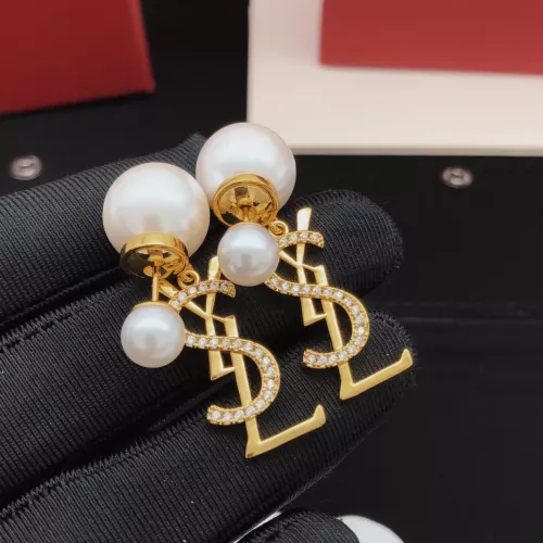 Cheap Yves Saint Laurent YSL Earrings For Women #1291099 Replica Wholesale [$29.00 USD] [ITEM#1291099] on Replica Yves Saint Laurent YSL Earrings