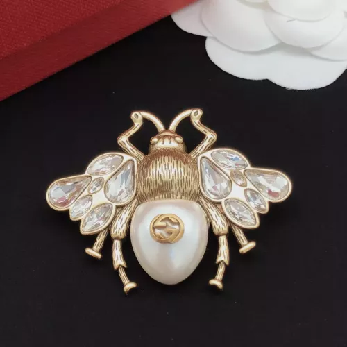 Cheap Gucci Brooches For Women #1291106 Replica Wholesale [$32.00 USD] [ITEM#1291106] on Replica Gucci Brooches