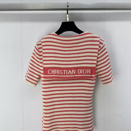 Cheap Christian Dior Sweaters Short Sleeved For Women #1291137 Replica Wholesale [$96.00 USD] [ITEM#1291137] on Replica Christian Dior Sweaters