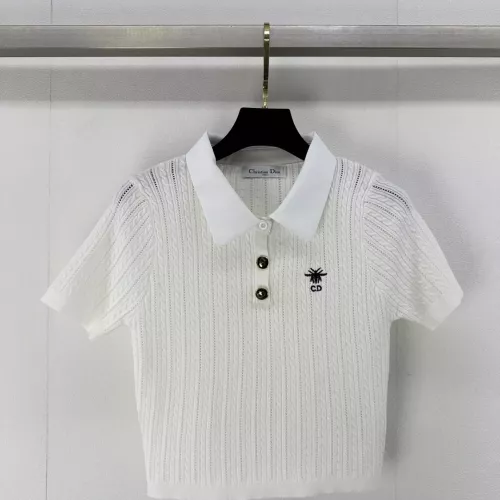 Christian Dior Sweaters Short Sleeved For Women #1291143