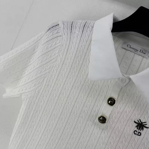 Cheap Christian Dior Sweaters Short Sleeved For Women #1291143 Replica Wholesale [$80.00 USD] [ITEM#1291143] on Replica Christian Dior Sweaters