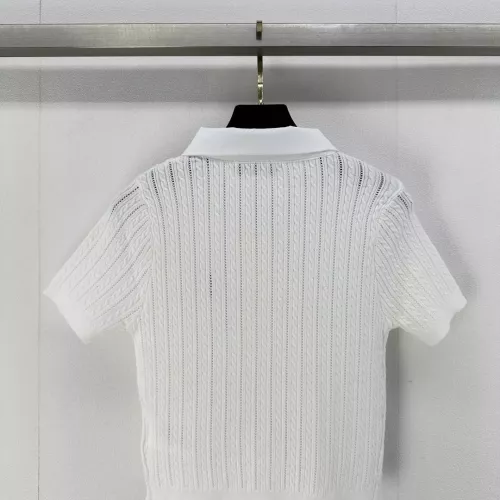 Cheap Christian Dior Sweaters Short Sleeved For Women #1291143 Replica Wholesale [$80.00 USD] [ITEM#1291143] on Replica Christian Dior Sweaters