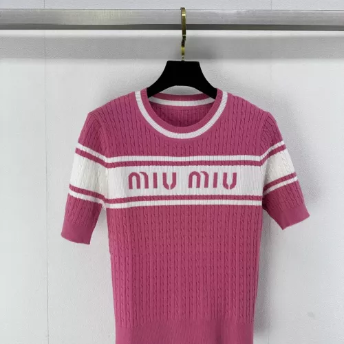 MIU MIU Sweater Short Sleeved For Women #1291169