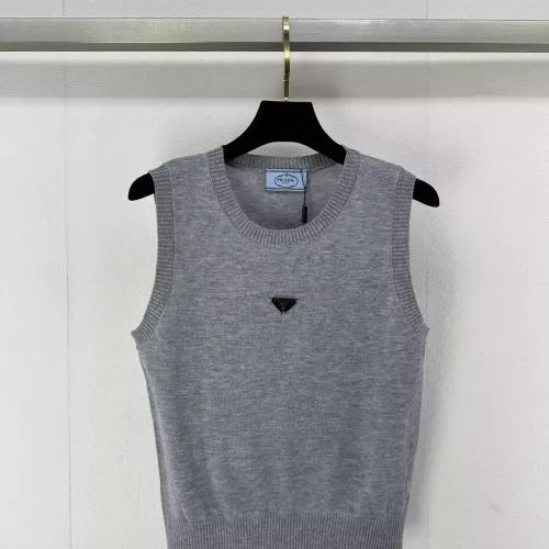 Cheap Prada Sweater Sleeveless For Women #1291177 Replica Wholesale [$76.00 USD] [ITEM#1291177] on Replica Prada Sweater