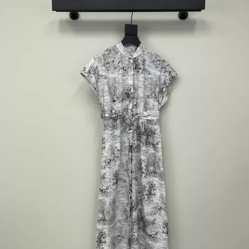 Christian Dior Dresses Short Sleeved For Women #1291376