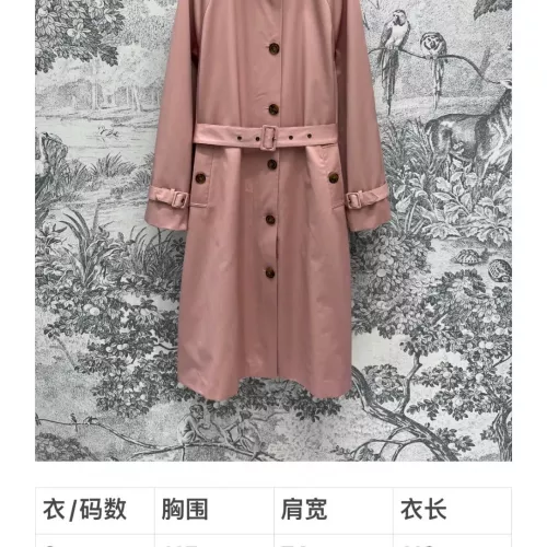 Cheap Burberry Trench Coat Long Sleeved For Women #1291425 Replica Wholesale [$170.00 USD] [ITEM#1291425] on Replica Burberry Trench Coat