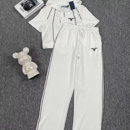 Prada Tracksuits Short Sleeved For Women #1291509