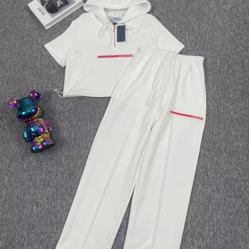 Prada Tracksuits Short Sleeved For Women #1291517