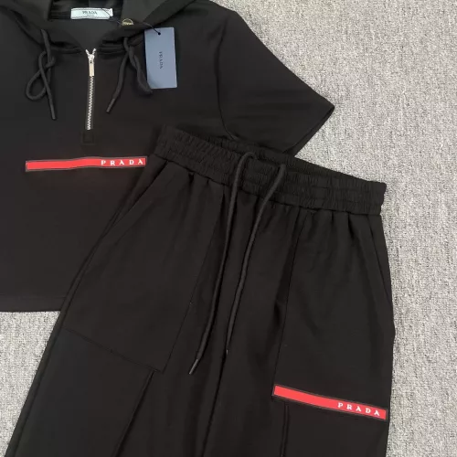 Cheap Prada Tracksuits Short Sleeved For Women #1291519 Replica Wholesale [$88.00 USD] [ITEM#1291519] on Replica Prada Tracksuits