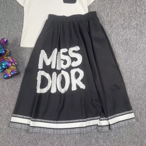 Cheap Christian Dior Tracksuits Short Sleeved For Women #1291555 Replica Wholesale [$85.00 USD] [ITEM#1291555] on Replica Christian Dior Tracksuits