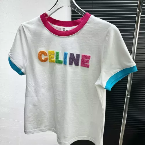 Celine T-Shirts Short Sleeved For Women #1291677